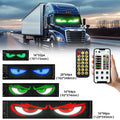 Ojos LED Animados Gigantes para Camión y BUS 120X595mm - Pantalla Flexible APP + Control -  Tuning Camionero 12V/24V